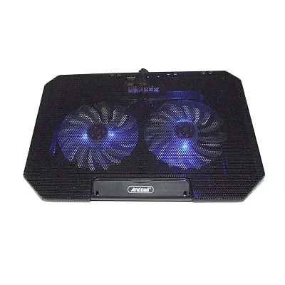 Cooler laptop Q SR03 silentios cu 2 ventilatoare USB negru Cooler laptop Q SR03 silentios cu 2 ventilatoare USB negru