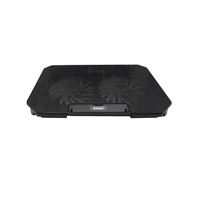 Cooler laptop Q SR03 silentios cu 2 ventilatoare USB negru Cooler laptop Q SR03 silentios cu 2 ventilatoare USB negru