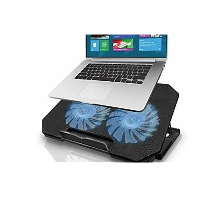 Cooler laptop Q SR03 silentios cu 2 ventilatoare USB negru Cooler laptop Q SR03 silentios cu 2 ventilatoare USB negru