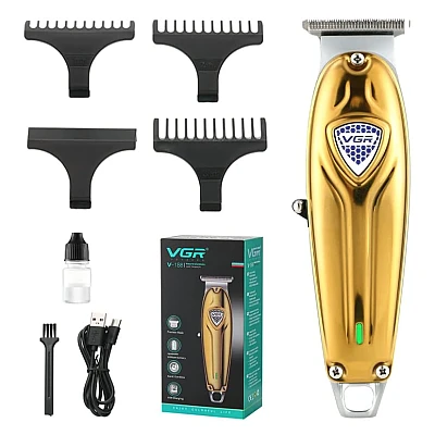 Masina de tuns profesionala VGR V 188 lame inox 4 piepteni ajustare lungime