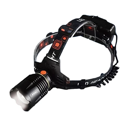 Lanterna de cap Andowl Q TD072 puternica cu LED neagra reincarcabila Lanterna de cap Andowl Q TD072 puternica cu LED neagra reincarcabila
