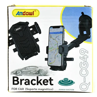 Suport auto pentru telefon mobil cu ventuza reglabil Q CG49 Suport auto pentru telefon mobil cu ventuza reglabil Q CG49
