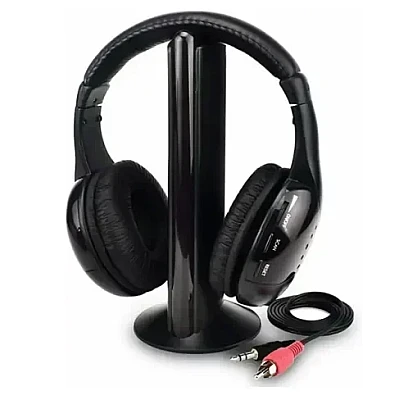 Casti wireless 5 in 1 fara fir Andowl QY 2001 Casti wireless 5 in 1 fara fir Andowl QY 2001