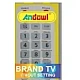 Telecomanda universala TV LED/LCD Andowl Q YK300 Telecomanda universala TV LED/LCD Andowl Q YK300