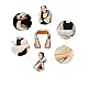 Aparat de Masaj Gat Umeri Spate Cervical Lombar Role 3D Infrarosu 24W Bej Aparat de Masaj Gat Umeri Spate Cervical Lombar Role 3D Infrarosu 24W Bej