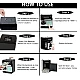 Pusculita ATM interactiva tip Seif deschidere cu pin sunete si lumina Pusculita ATM interactiva tip Seif deschidere cu pin sunete si lumina