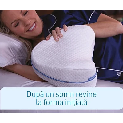 Perna din spuma cu memorie pentru picioare Leg Pillow Perna din spuma cu memorie pentru picioare Leg Pillow