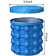 Frapiera gheata 2 IN 1 din silicon si forma pentru cuburi de gheata Frapiera gheata 2 IN 1 din silicon si forma pentru cuburi de gheata