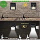 Lampa solara de perete cu leduri laterale lupa si senzor de miscare si lumina CL 2566A Lampa solara de perete cu leduri laterale lupa si senzor de miscare si lumina CL 2566A