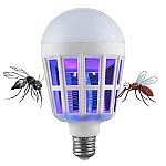 Bec LED Anti Insecte cu lumina alba naturala puternica 15W E27 OF