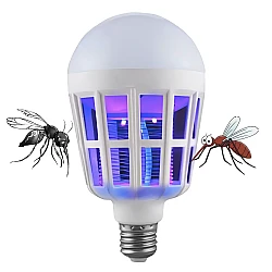 Bec LED Anti Insecte cu lumina alba naturala puternica 15W E27 OF