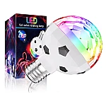 Bec LED E27 rotativ cu lumina ambientala de club