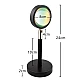 Lampa cu lupa videografie si telecomanda efecte Sunset multicolor cu telecomanda Lampa cu lupa videografie si telecomanda efecte Sunset multicolor cu telecomanda