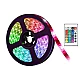 Kit Banda LED RGB cu Telecomanda 300 LED uri Lungime 5m 220V BS Kit Banda LED RGB cu Telecomanda 300 LED uri Lungime 5m 220V BS
