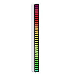 Bara cu leduri RGB sincronizare muzicala lumini de ritm senzor sunet 32 leduri Bara cu leduri RGB sincronizare muzicala lumini de ritm senzor sunet 32 leduri