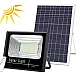 Kit Proiector Led cu panou solar 200W si telecomanda 571 LED Kit Proiector Led cu panou solar 200W si telecomanda 571 LED