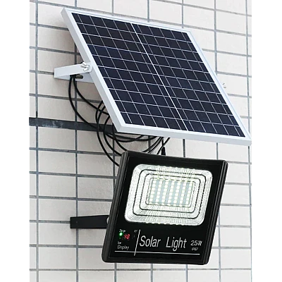 Kit Proiector Led cu panou solar 200W si telecomanda 571 LED Kit Proiector Led cu panou solar 200W si telecomanda 571 LED