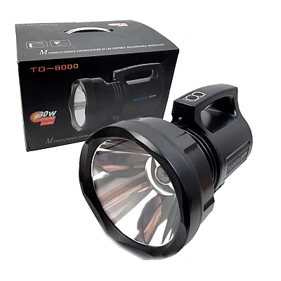 Lanterna LED portabila profesionala model TD 8000 HIGH POWER 30W 220V Lanterna LED portabila profesionala model TD 8000 HIGH POWER 30W 220V