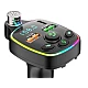 Modulator FM Andowl Q C71 cu 3 porturi USB microfon handsfree incarcare USB 3.1A Modulator FM Andowl Q C71 cu 3 porturi USB microfon handsfree incarcare USB 3.1A