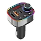 Modulator auto LED RGB BT FM Handsfree USB Andowl Q C888 Modulator auto LED RGB BT FM Handsfree USB Andowl Q C888