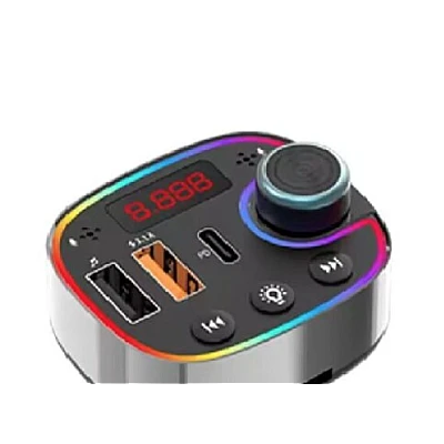 Modulator auto LED RGB BT FM Handsfree USB Andowl Q C888 Modulator auto LED RGB BT FM Handsfree USB Andowl Q C888