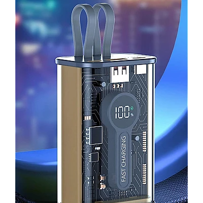 Baterie externa de 15000mAh 22,5W cu incarcare super rapida Q CD1010 Baterie externa de 15000mAh 22,5W cu incarcare super rapida Q CD1010