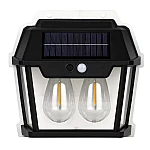 Lampa Solara de Perete Q D1522 Cu 2 becuri LED pentru exterior cu senzor de miscare si lumina