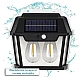 Lampa Solara de Perete Q D1522 Cu 2 becuri LED pentru exterior cu senzor de miscare si lumina Lampa Solara de Perete Q D1522 Cu 2 becuri LED pentru exterior cu senzor de miscare si lumina
