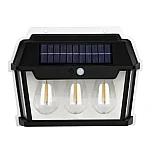 Lampa solara LED de perete cu 3 becuri Senzor de miscare Andowl Q D1640