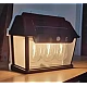 Lampa solara LED de perete cu 3 becuri Senzor de miscare Andowl Q D1640