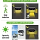 Lampa solara LED de perete cu 3 becuri Senzor de miscare Andowl Q D1640 Lampa solara LED de perete cu 3 becuri Senzor de miscare Andowl Q D1640