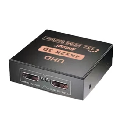 Splitter HDMI Andowl cu 2 mufe Q HD2 Splitter HDMI Andowl cu 2 mufe Q HD2