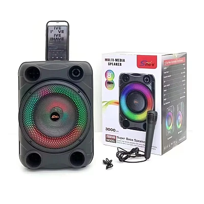 Boxa portabila ZQS 8148 de 60W BT/FM/AUX/USB 8 inch Boxa portabila ZQS 8148 de 60W BT/FM/AUX/USB 8 inch