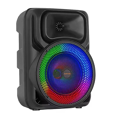 Boxa portabila cu microfon ZQS 8147 de 45W BT/FM/USB/AUX RGB 8 inch Boxa portabila cu microfon ZQS 8147 de 45W BT/FM/USB/AUX RGB 8 inch