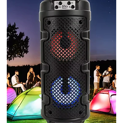 UB Boxa portabila Bluetooth ZQS 4271 de 2 x 4 inch cu lumina RGB UB Boxa portabila Bluetooth ZQS 4271 de 2 x 4 inch cu lumina RGB