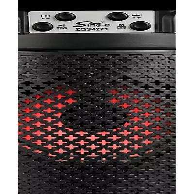 UB Boxa portabila Bluetooth ZQS 4271 de 2 x 4 inch cu lumina RGB UB Boxa portabila Bluetooth ZQS 4271 de 2 x 4 inch cu lumina RGB