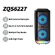 Boxa portabila Bluetooth ZQS 8227 de 6 x 2 inch cu microfon Boxa portabila Bluetooth ZQS 8227 de 6 x 2 inch cu microfon