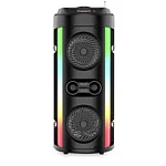 Boxa ZQS 4253 bluetooth cu panou solar si lumina RGB