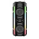 Boxa ZQS 4253 bluetooth cu panou solar si lumina RGB Boxa ZQS 4253 bluetooth cu panou solar si lumina RGB