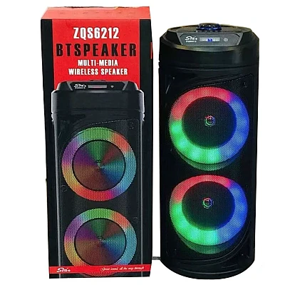 Boxa portabila Bluetooth ZQS 6212 Karaoke de 2 x 10W Boxa portabila Bluetooth ZQS 6212 Karaoke de 2 x 10W