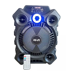 Boxa audio portabila 100W PMPO ZQS 8105 cu Radio FM