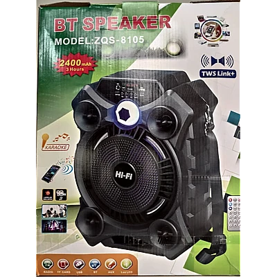 Boxa audio portabila 100W PMPO ZQS 8105 cu Radio FM Boxa audio portabila 100W PMPO ZQS 8105 cu Radio FM