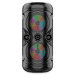 Boxa Portabila ZQS 4259 Microfon Bluetooth Mp3 Digital Player 2 Difuzoare Led RGB