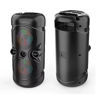 Boxa Portabila ZQS 4259 Microfon Bluetooth Mp3 Digital Player 2 Difuzoare Led RGB Boxa Portabila ZQS 4259 Microfon Bluetooth Mp3 Digital Player 2 Difuzoare Led RGB