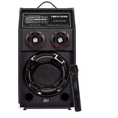 Set Boxe Profesionale KTA 284 cu Microfon Wireless Telecomanda si joc de lumini Set Boxe Profesionale KTA 284 cu Microfon Wireless Telecomanda si joc de lumini