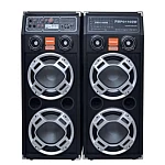 Boxe Profesionale DJ Effect KTA 2304 cu Microfon Wireless Sistem Karaoke