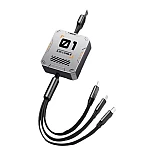 Cablu de date cu 3 mufe diferite Q SJ100 de 100W