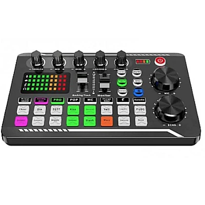 Placa de Sunet Live Q SK7 cu Mixer Audio Podcast si Schimbator de Voce Placa de Sunet Live Q SK7 cu Mixer Audio Podcast si Schimbator de Voce