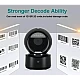 Scaner QR/coduri de bare de birou profesional Andowl Q SM5 negru Scaner QR/coduri de bare de birou profesional Andowl Q SM5 negru