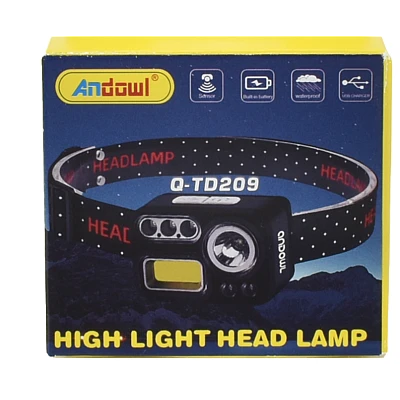 Lanterna de cap Q TD209 alimentare USB